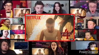 stranger things 4 official trailer reaction mashup