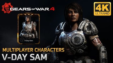 Gears of War 4 - Multiplayer Characters: V-Day Sam