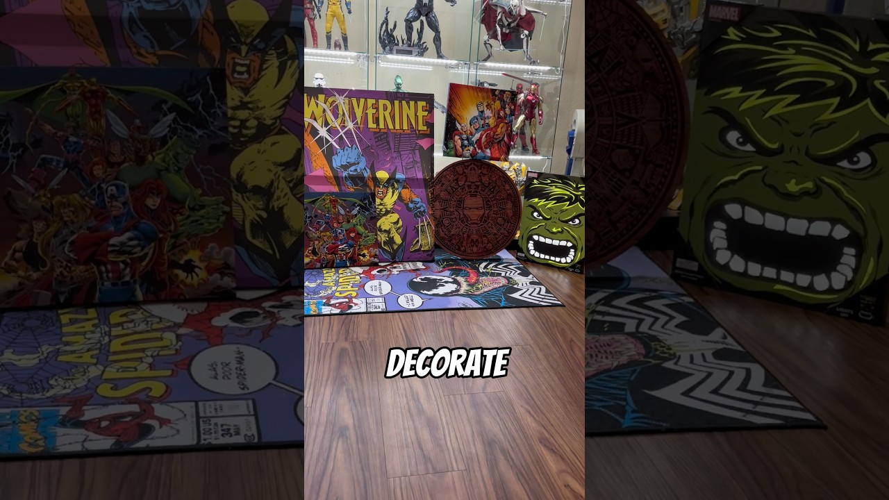 Украшаю свою игровую комнату 