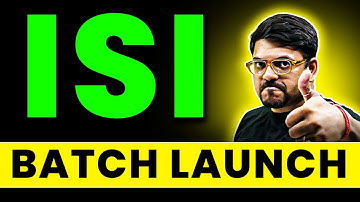 Crack Olympiad 2025 | ISI Batch Launch 2025 | Harsh Sir