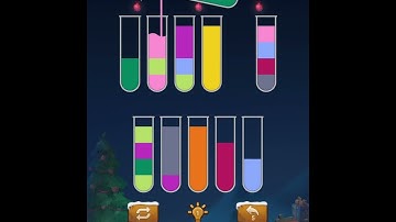 Water color sort puzzle level 410 ios android , sort water color puzzle level 410 ios ipad iphone
