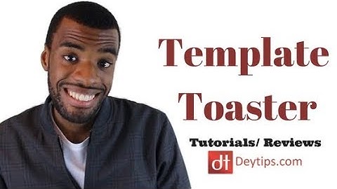 Template Toaster Video Review