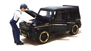 NEW Cars Toys Unboxing | Suv Toy Vehicles Cartoons Videos for Kids. Mercedes-Benz G 65 AM