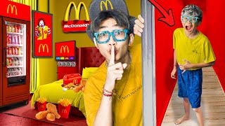 Kita Membangun McDonald's RAHASIA di Kamar Bocil! Untung Banyak, Ayam Gahabis2!!!