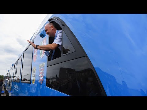 Germany rolls out world's first hydrogen train