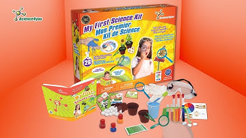 My First Science Kit | Learning While Playing! | Science4you