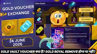 गोल्ड वॉल्ट अपडेट KYA HAI | GOLD VAULT VOUCHER IN FREE FIRE | FREE FIRE GOLD VAULT FULL DETAILS
