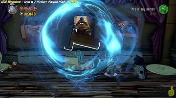 Lego Dimensions: Lvl 11 Mystery Mansion Mash-up STORY/Zoinks! Trophy/Achievement - HTG