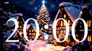 20 minute christmas timer with music  ❄️🎄 screenshot 2