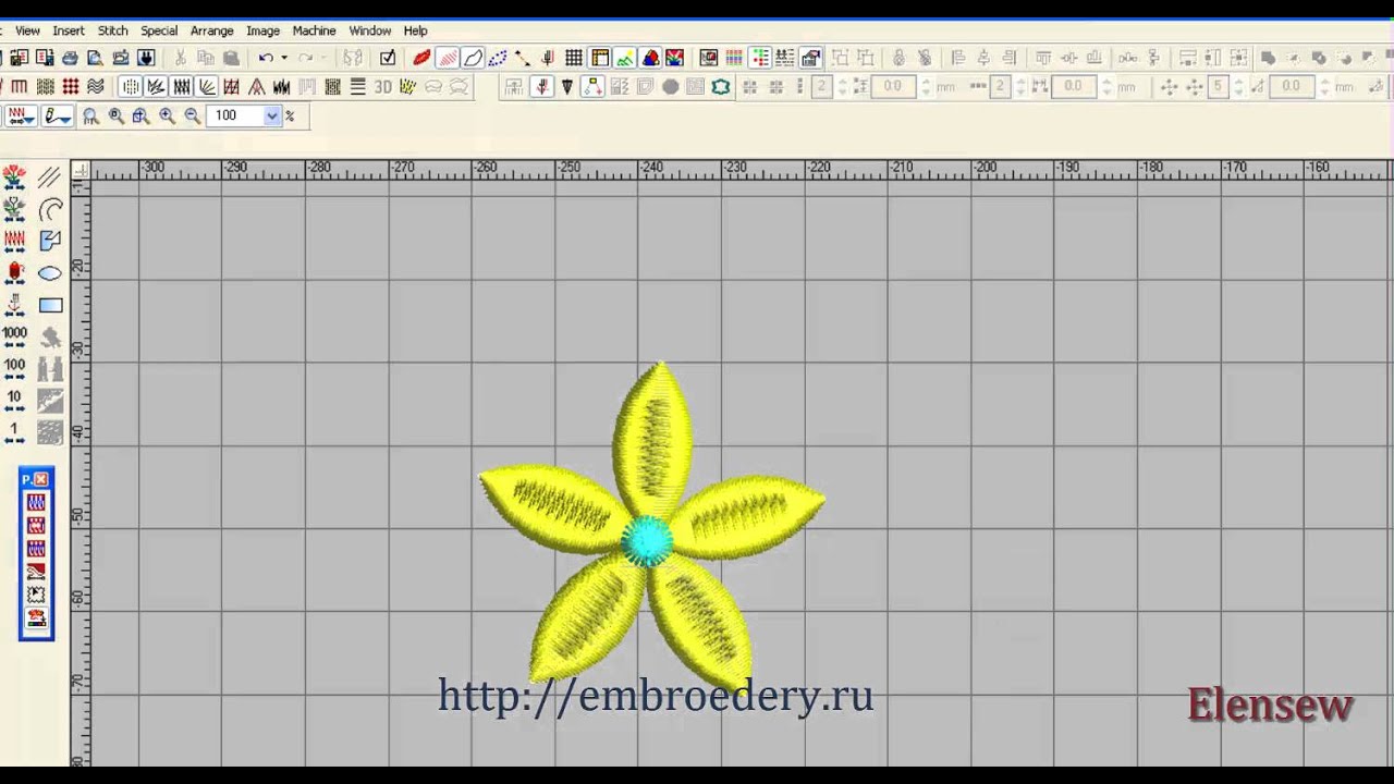 Уроки Wilcom. Motif Run часть 2 Обучающий курс на New embroidery