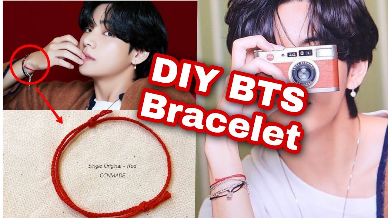 DIY BTS V bracelet 