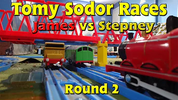 Tomy Sodor Races: James vs Stepney Round 2