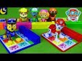 Game Time! New Paw Patrol Back Flip Pup Pup Boogie Game Toys Marshall Chase Skye Rubble Toys Video!