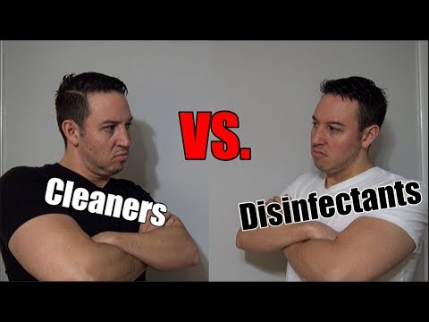 Cleaners vs Disinfectants | What's The Difference? (Understanding Cleaning Chemicals Ep