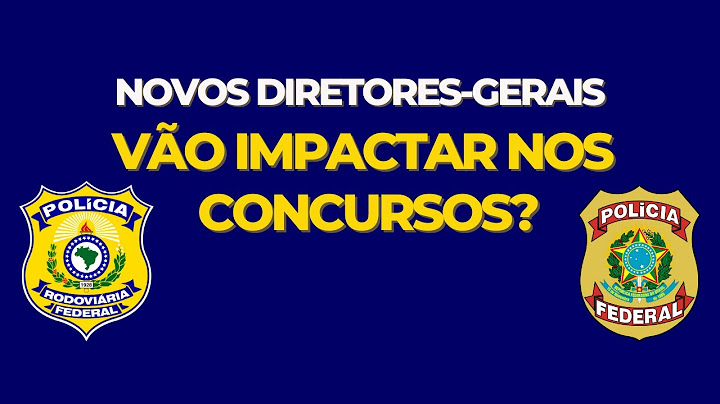 Novo Diretor-Geral da PF e PRF. Saídas vão impactar nos concursos?
