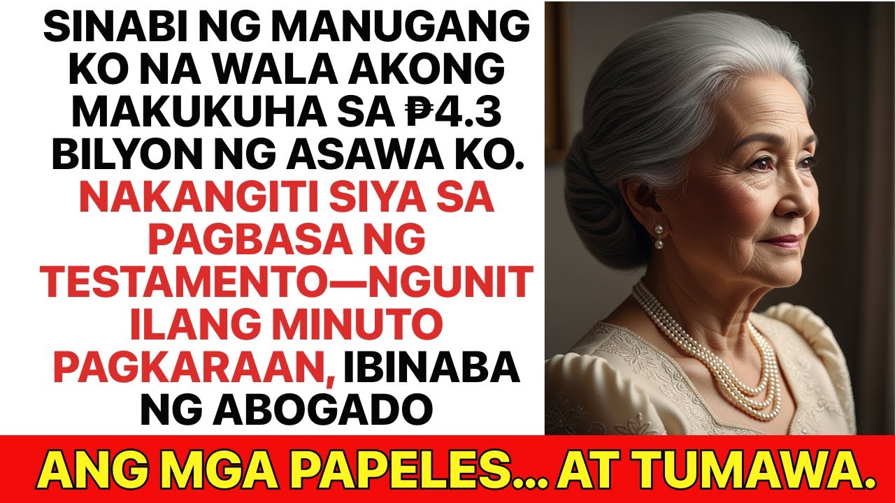 Sinabi ng Manugang Ko na ‘Wala na Ako sa ₱4.3 Bilyon’—Napatawa ang Abogado