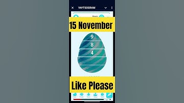 Yaytsogram Daily Cipher || 15 November yaytsogram code