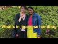 What’s in my Japanese friend hand bag 🇯🇵