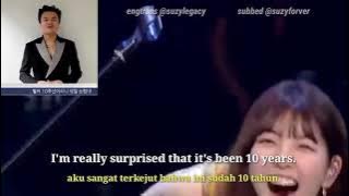 [ENG/INDO SUB] SUZY REACTION TO JYP MESSAGE - SUZY A TEMPO