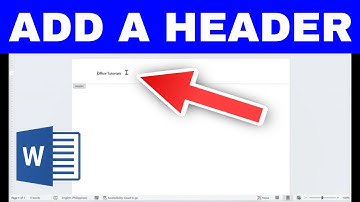 How to Add & Edit Text in a Header in Microsoft Word (Tutorial)