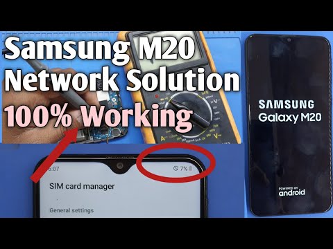 Samsung m20 network problem solution/samsung m20 no service solution/low network/no service