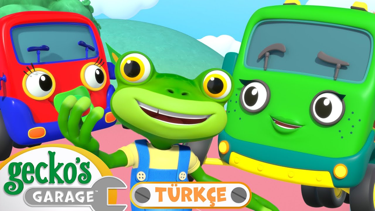 Gecko, Parkta Eğlenceyi Kurtarıyor! | 🐸 Gecko'nun Garajı - Çocuklar için Kamyonlar