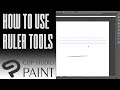 [Clip Studio] How to Use Rulers