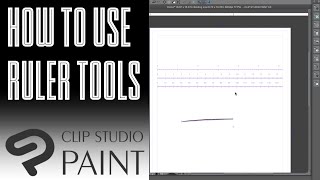 [Clip Studio] How to Use Rulers