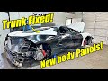 Fixing the Cracked FiberGlass On Our 2022 Corvette C8!!