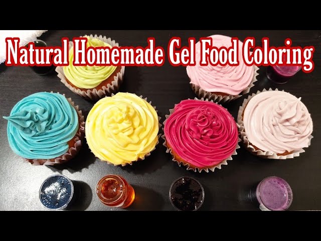 DIY Natural Food Coloring  Ashley Marie Farm and Bakery