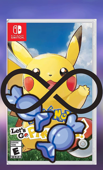 Pokemon let’s GO: infinite rare candy!