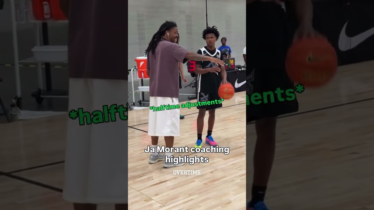 Coach Ja Morant much respect 🫡
