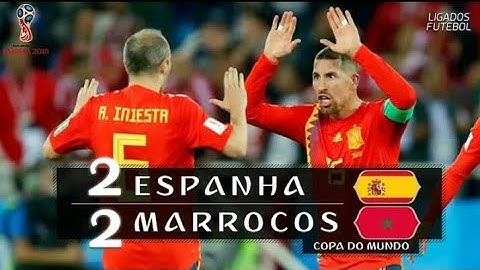 Espanha 2 X 2 Marrocos - Melhores momentos (COMPLETO)