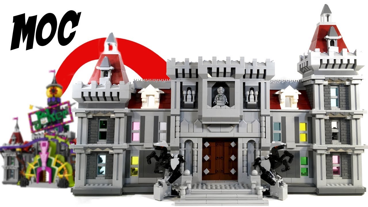 Custom LEGO Wayne Manor - 70922 Joker Manor Rebuild - YouTube