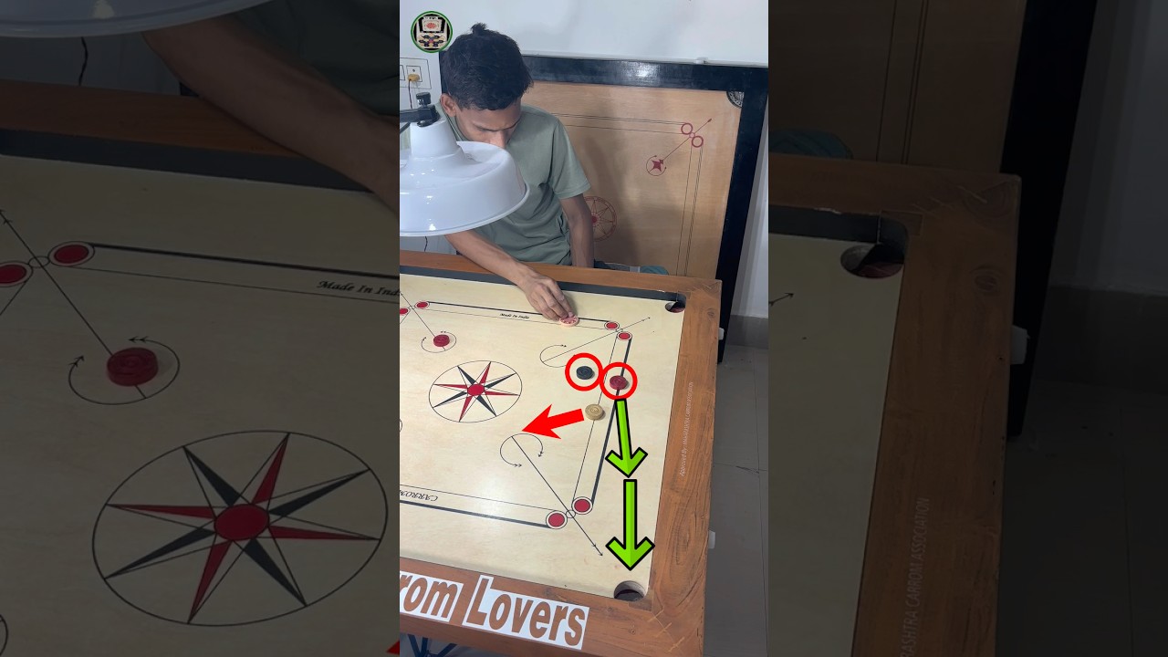 Carrom Release ￼shot