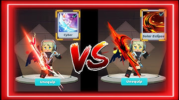 Cyber Vs Solar Eclipse Sword effect [ S1 & S2 ]