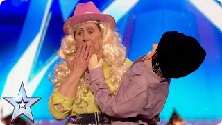 Freda Farr stands by her inflatable man | Britain’s Got More Talent 2017