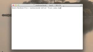 Terminal Lesson 22 - Find Any File On Your Computer | mdfind