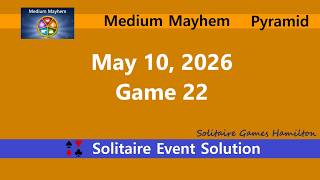 Medium Mayhem Game #22 | May 10, 2026 Event | Pyramid