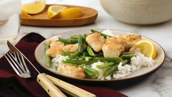 Lemon Chicken Stir Fry with Green Beans - Martha S...
