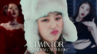 Slowmo Twixtor Wonyoung Mv After Like Clips For Edits 4K 2K Ive