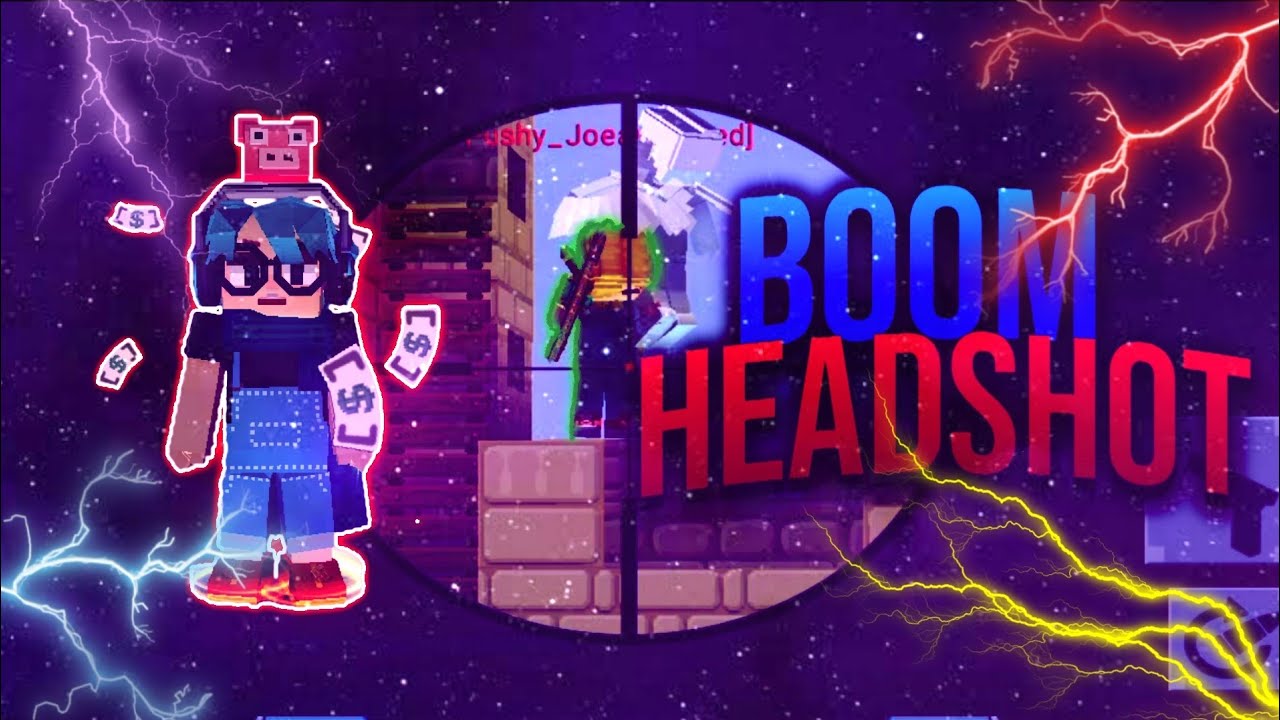 Boom Headshot ! [Montage]😮😝⚡ (Blockymods) YouTube