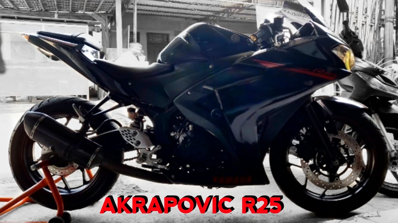 yamaha r25 akrapovic
