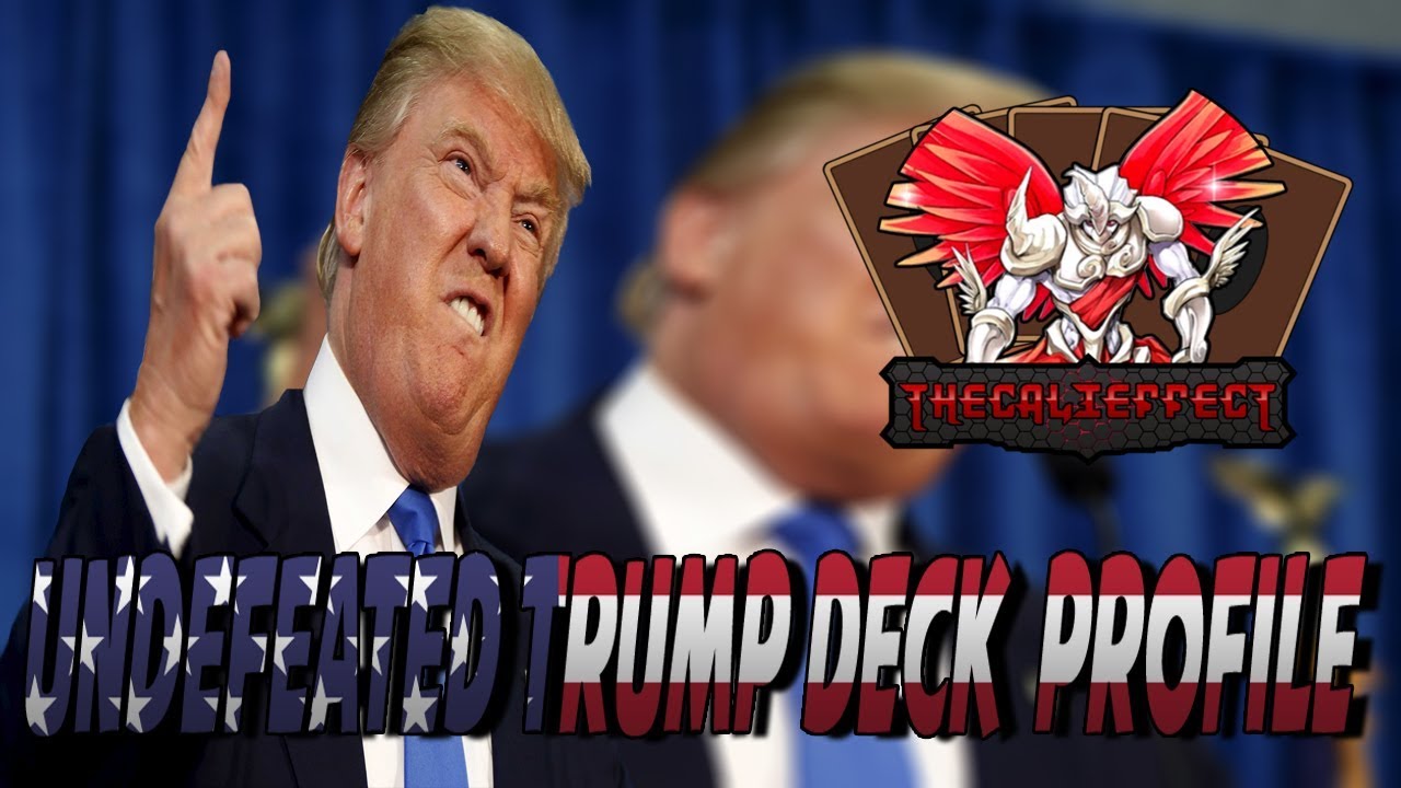 Yugioh Undefeated First Place Donald Trump Deck Profile ...