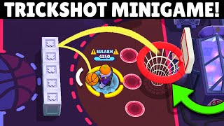 Trickshot Mini Game in Basket Brawl (Glitch) Ft @ImMrMagma  | #mysteryatthehub screenshot 5
