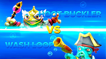 Skylanders Swap Force PVP - Hoot Buckler VS Wash Loop