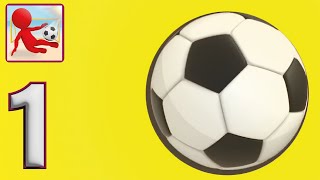 Crazy Kick Fun Football game Gameplay part 1 - Android screenshot 2