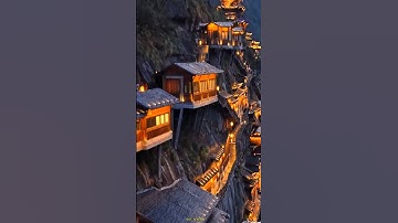 Vọng tiên cốc ở dãy linh sơn Giang tây Trung Quốc đươc ví như tiên cảnh bồng lai#dukhach