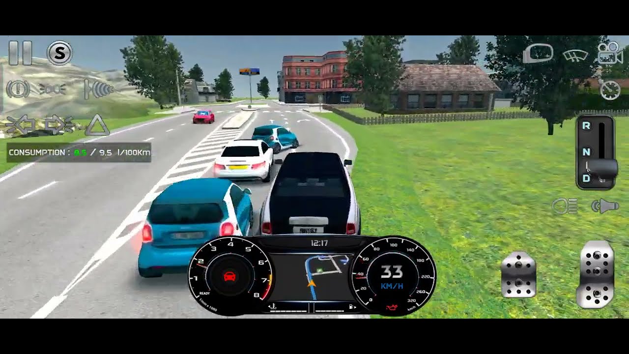 Rolls-Royce Car Driving | Fuel Consumption | Real Driving Sim | GamePlay | HD