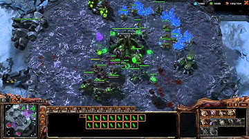 HD FPVOD #66 ZvZ Roach hydra vs ling muta